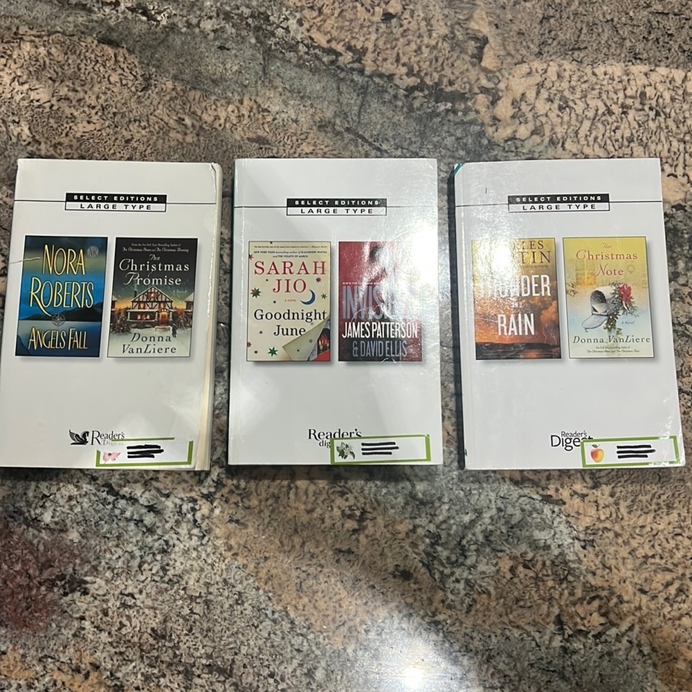 Bundle: 3 Large Print Readers Digest